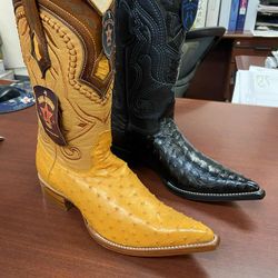 Botas Vaqueras De Piel Original 