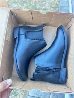 Black Kids Chelsea Ankle Boots