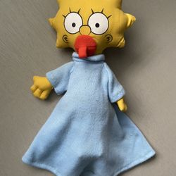 The Simpsons Maggie Vintage Plush Toy Matt Grogning 9 "