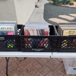 140 Vinyl LP Records, Mostly 60s, 70s, 80s Rock And Pop