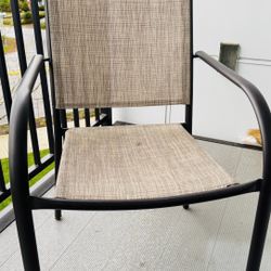 Set Of 2 Patio Chairs 