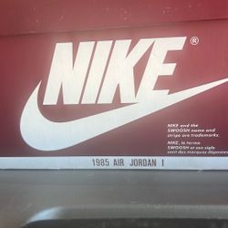 1985 Air Jordan 1  