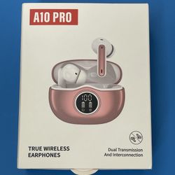 New. A10 Pro True Wireless Earphones 