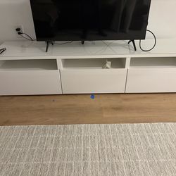 TV console: 71 in x 16 in x 16 in