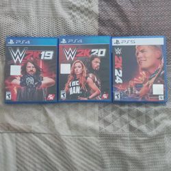 WWE PS5/PS4 Games