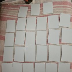 27 - 1988 And 1990 Topps Blank Front Baseball Cards Very Rare