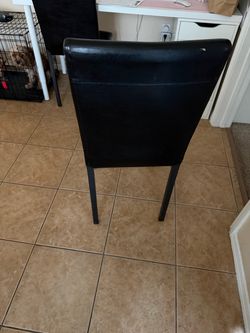 Black chairs