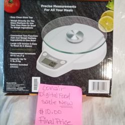DIGITAL FOOD SCALE $10