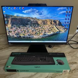 ASUS M3702WFA All-in-One PC 27″ FHD AMD Ryzen 5 16GB RAM 1TB SSD Windows 11 New - Read