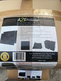 Acoustic padding new 2’x12x12