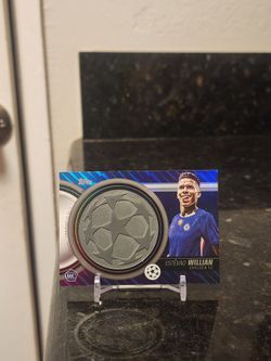 2025-26 Topps UEFA Club Starball Commemorative Relic Estevao Willian RC NO91