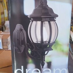 Outdoor Wall Lantern , New" Lighting Outdoor  Black