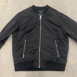 Forever 21 Bomber Rose Jacket L