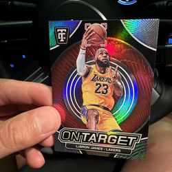 Lebron James On Target Card
