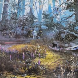 Wizard Of Oz, Signed Print