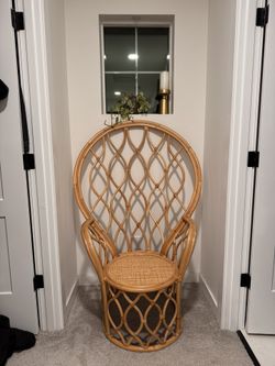 Boho Rattan Chair
