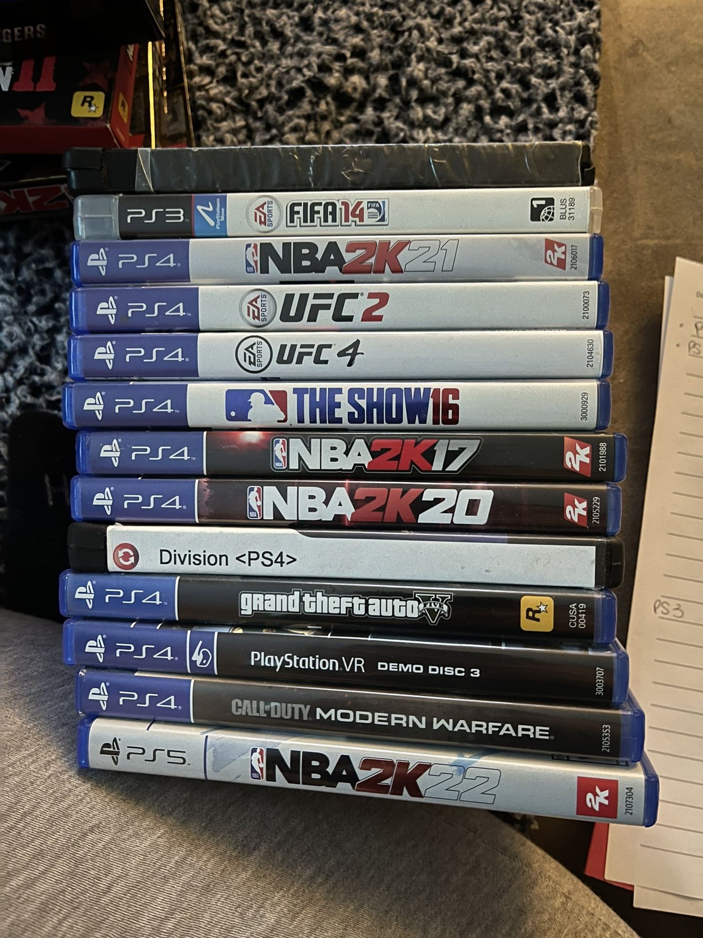 PS 3,4 &5 Games