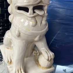 Rare Ceramic Fu Dog 