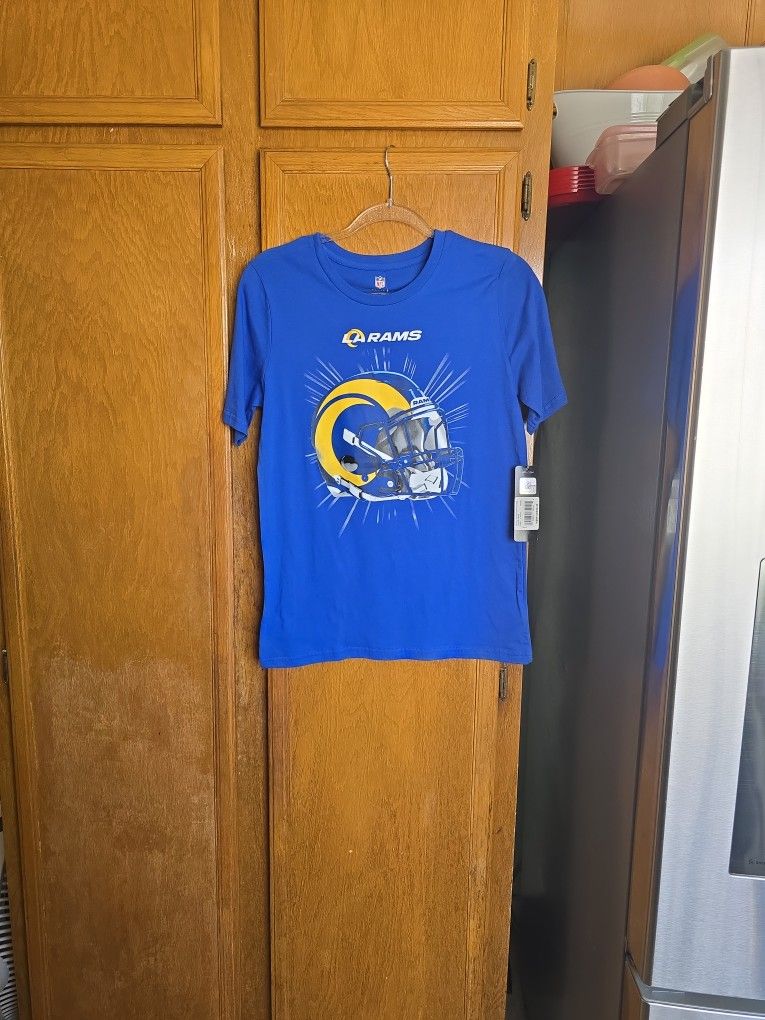 LA Rams Shirt Youth Lg