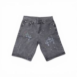 Chrome Hearts Black Denim Jeans