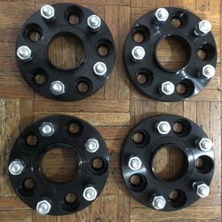 New KSP brand set (4 pcs) of 20mm wheel spacers, 5x114.3, 60.1 hub bore size,12x1.50 studs for Toyota Camry, Tacoma, Lexus is300, is250, is350, LS, GS