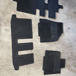 Rubber mat and trunk carpet for Infiniti Qx 60 