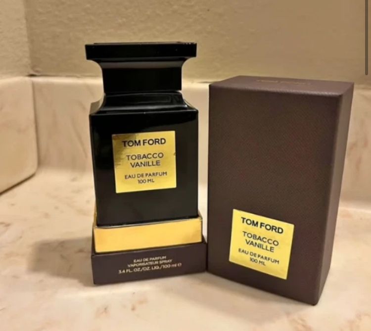 Tom Ford Tobacoo Vanille Eau De Parfum 3.4oz Spray Unisex Authentic