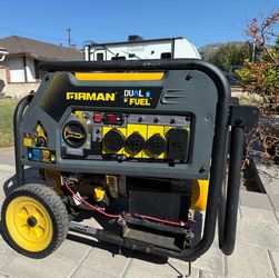 FIRMAN H07553 Dual Fuel Generator – 9400 Starting Watts / 7500 Running Watts