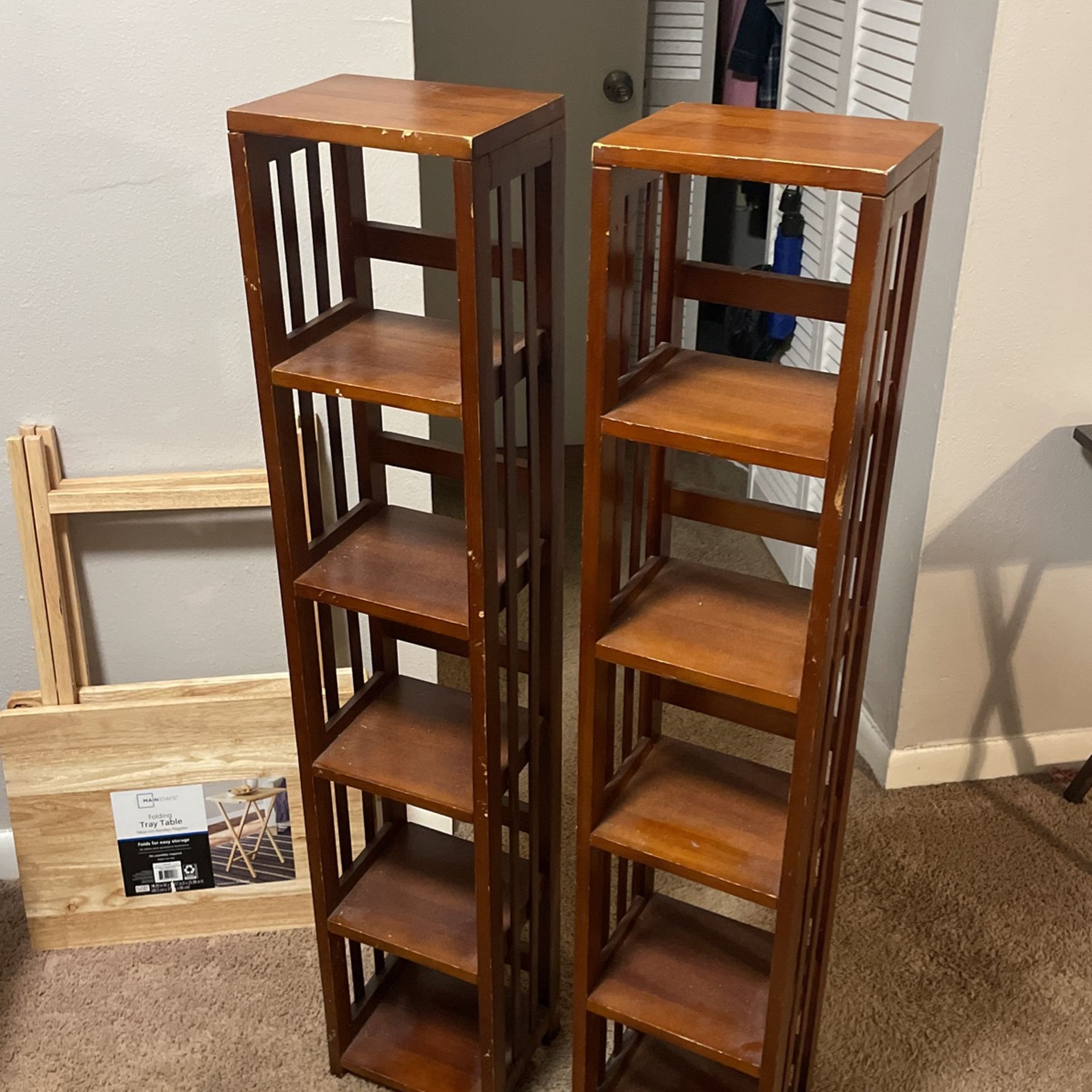 Twin Book Shelves