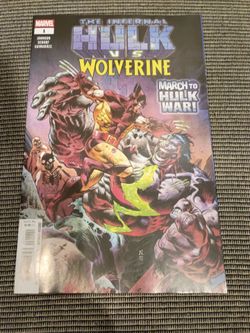 INFERNAL HULK VS. WOLVERINE #1 Marvel Comic Book 2026!!!