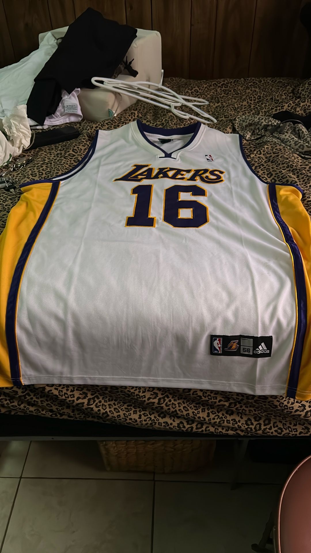 Gasol Jersey Authentic 56”