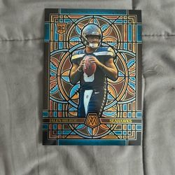 Jalen Milroe 2025 Mosaic Stained Glass Holo