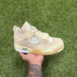 Air Jordan 4s “ Off-White Sail”