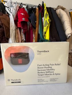 Therabody ThermBack LED 4-in-1 Back Wrap with Heat