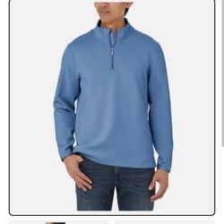 Kirkland Signature Men's Half Zip Pullover 
