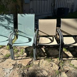 Beige Lawn / Patio Chairs
