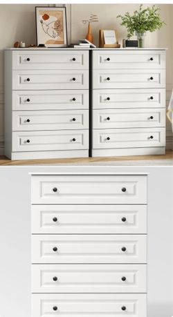 5 drawer chest of drawers