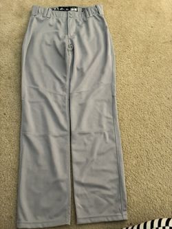 Youth, Adidas Baseball Pants Gray/XL