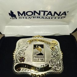 Pro Rodeo Hall Of Fame Buckle