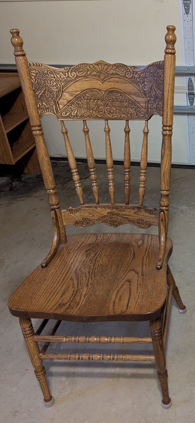 Single Wooden Chair
