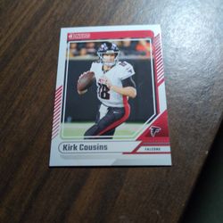 KIRK COUSINS FOOTBALL CARD.