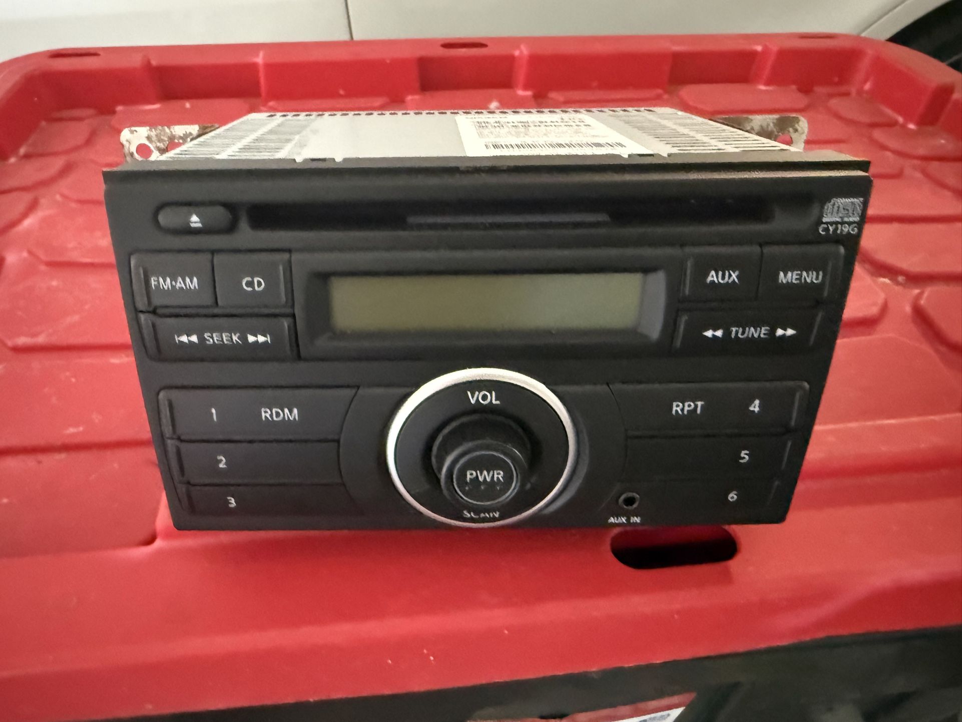 Nissan Versa Radio/CD Player