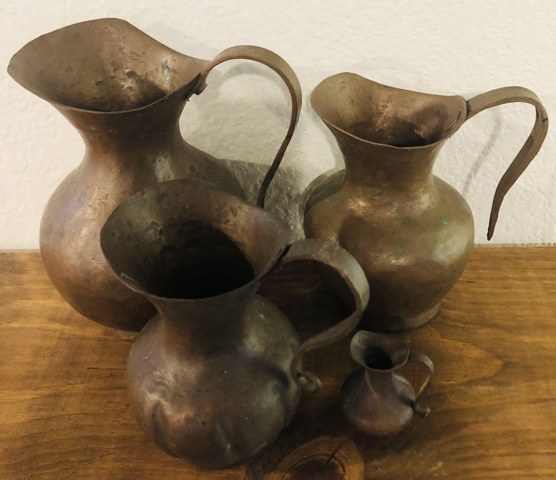 COPPER PITCHERS