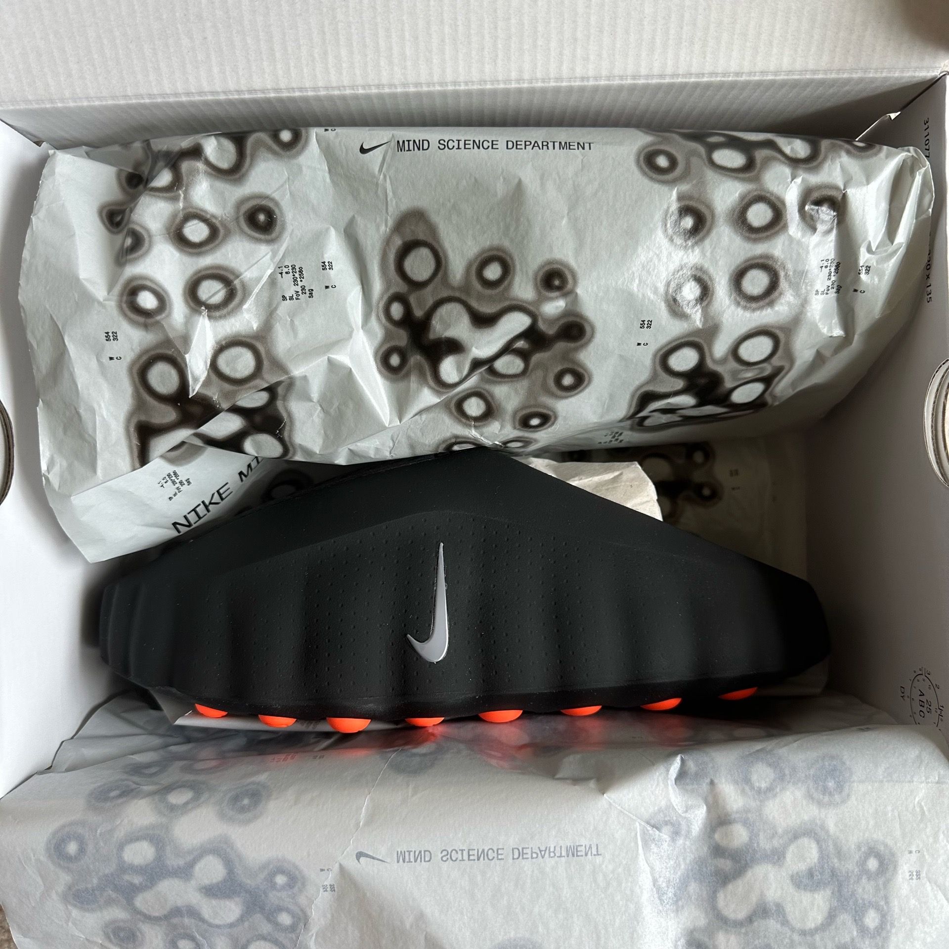 Nike Mind 001 Black Chrome Size 10