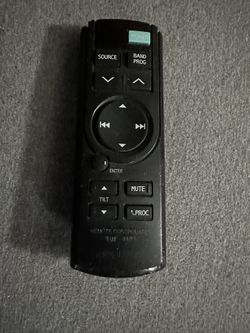 Alpine car radio remote