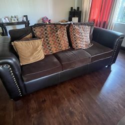Brown Couches