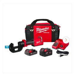 M 18 Milwaukee force logic 12T KEARNEY LINEAR CRIMPER with battery and rapid charger one key 2878k20