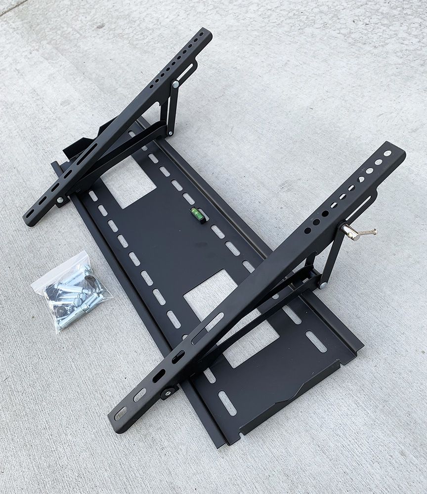 New $25 Large Heavy-Duty TV Wall Mount 50”-80” Slim Television Bracket Tilt Up/Down, Max weight 165lbs 