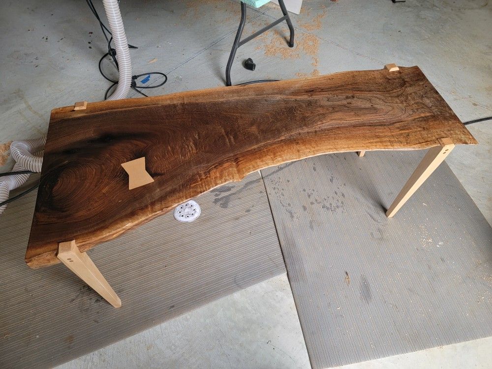 Walnut Live Edge Coffee Table