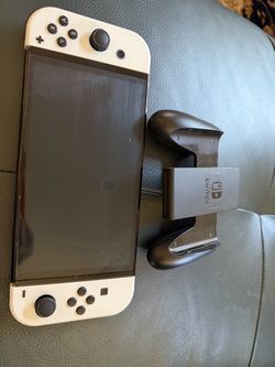 Nintendo Switch OLED Model HEG-001 Handheld Console w/ Accessories - Excellent
